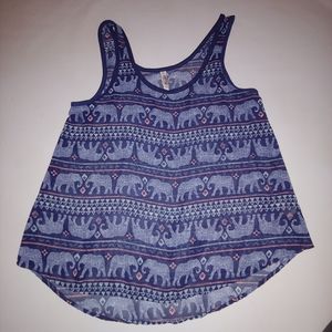 Mudd sheer elephant tank size small